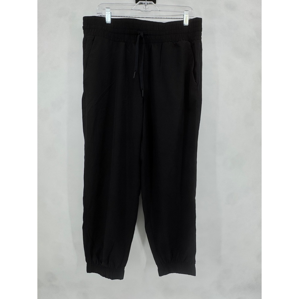 Spanx On The Move Jogger Very Black XL Women Stretch Athletic Pants